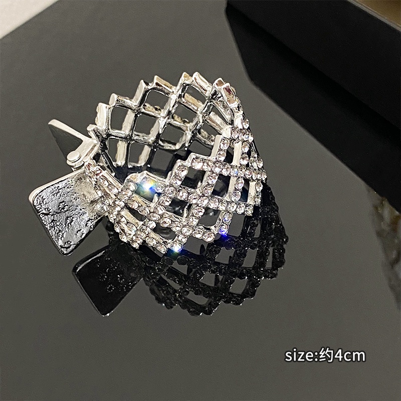 Kẹp Tóc Đuôi Ngựa Kim Loại