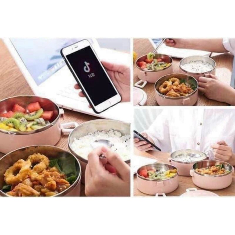 HỘP CƠM 2 TẦNG,