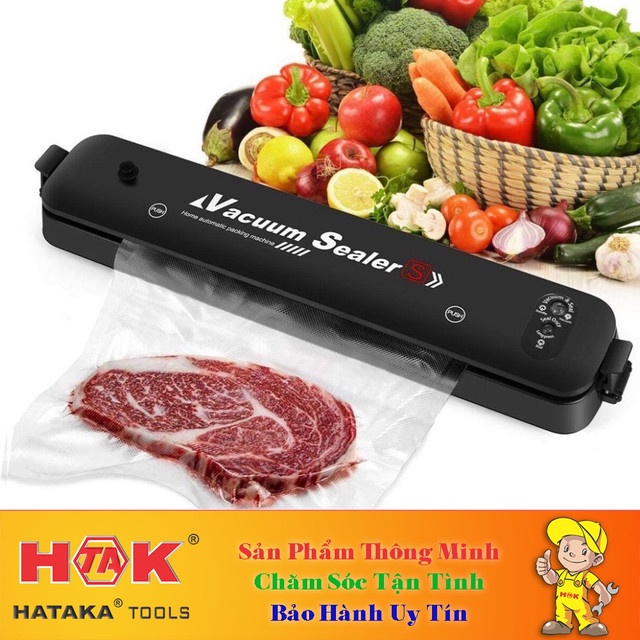 Máy Hút Chân Không Vacuum Sealer - Bảo Quản Thực Phẩm - Ngũ Cốc - Hiệu Quả - Nhỏ Gọn