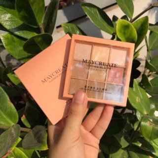 🍀 bảng mắt 9 màu city phantom mood on của maycreate