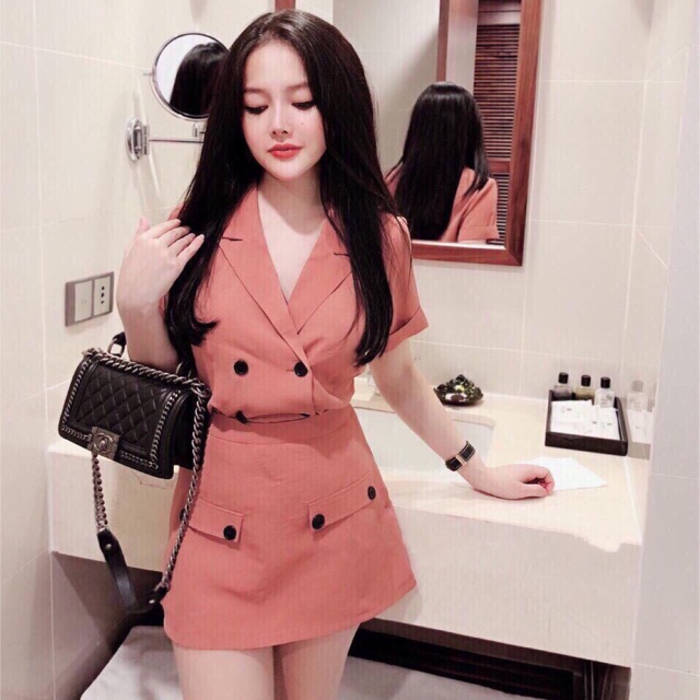 Set đũi 8nut : CV quần+áo cổ somi