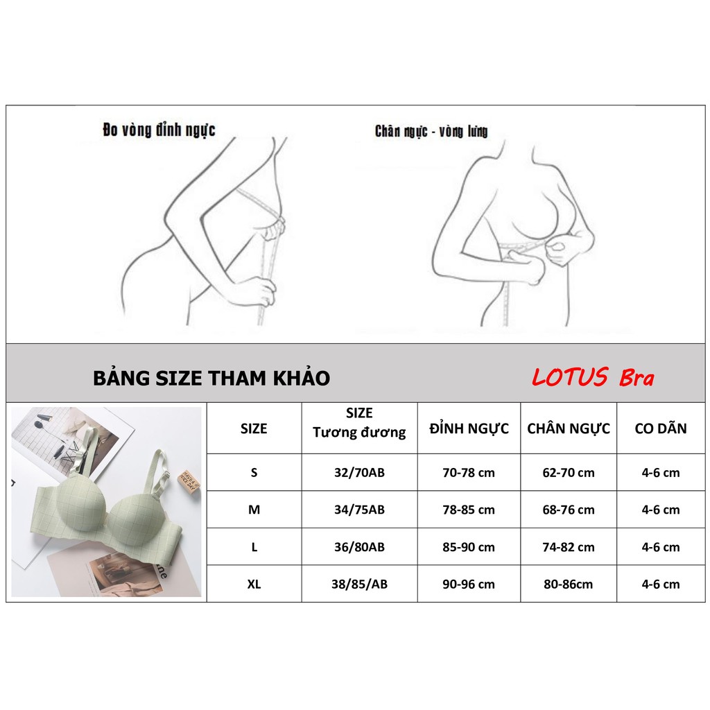 Áo lót nữ liền mảnh không viền đệm dày êm mềm Al64_NuciFera