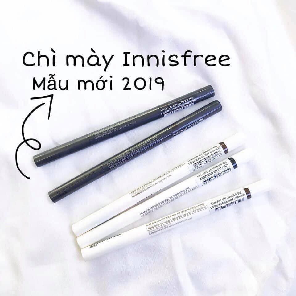 Chì Kẻ Mày Innisfree Auto Eyebrow Pencil 2 đầu mẫu mới