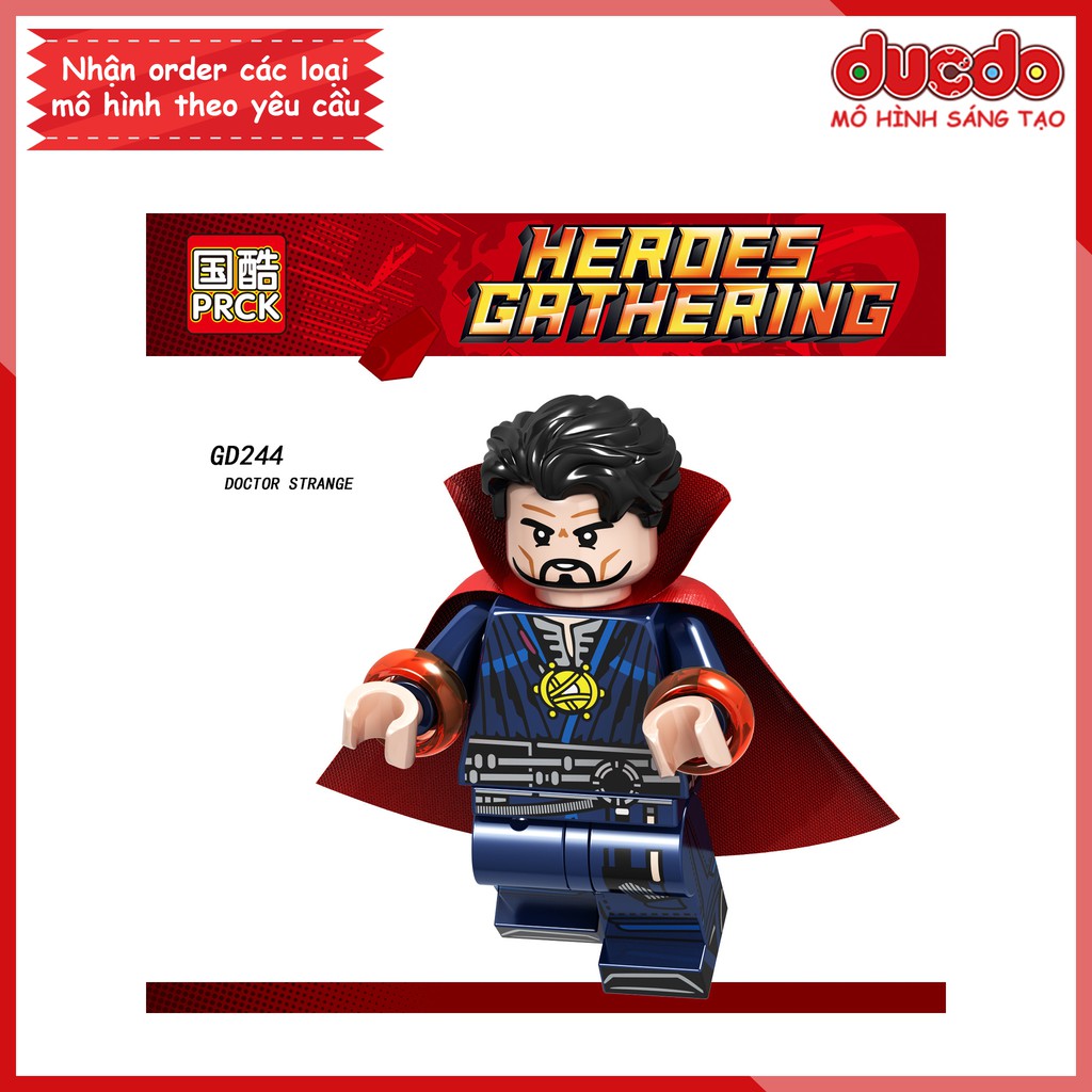 Minifigures các nhân vật trong Endgame - Đồ chơi Lắp ghép Xếp hình Mô hình Mini Iron Man EndGame LeLe GD 238 - 245