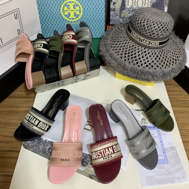 JK(VIDEO) Guốc 5p Quai Ngang Gót Vân Gỗ Da Mềm Êm Fullbox Bill Túi Hãng Cao Cấp