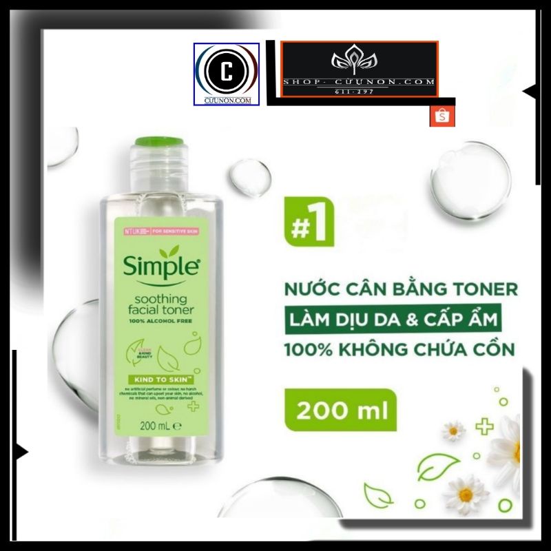 toner simple_ toner simple Simple, Toner Simple Kind To Skin Soothing Facial | BigBuy360 - bigbuy360.vn