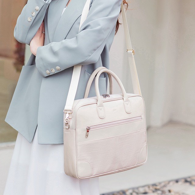 Túi xách Macbook, laptop, surface cho nữ thời trang có quai đeo - 13.3inch 14inch 15.6inch - J01