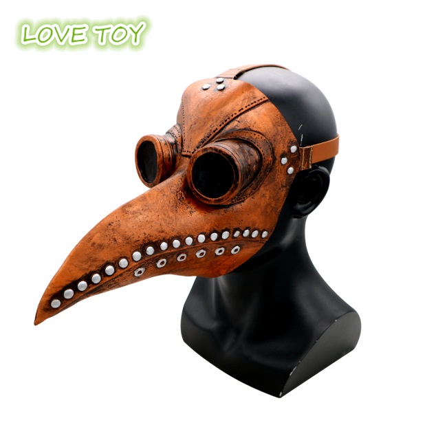 Nkodok Bệnh dịch hạch Bác sĩ Chim Che mặt Mũi Dài Mũi Dài Cosplay Đạo Cụ Cổ Điển Đạo Cụ Trang Phục Halloween