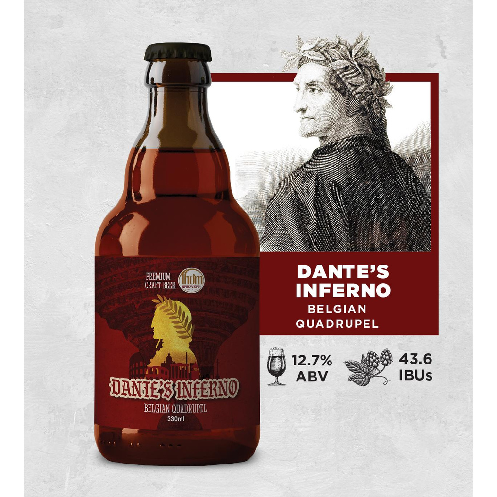 Bia thủ công Dante's Inferno 12.8% độ cồn