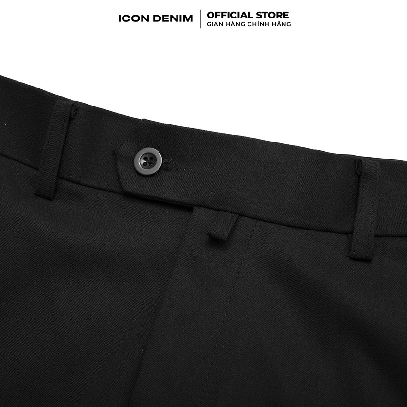 Quần Tây Nam Trơn ICON DENIM Dáng Slim-fit Tailored Smart | BigBuy360 - bigbuy360.vn