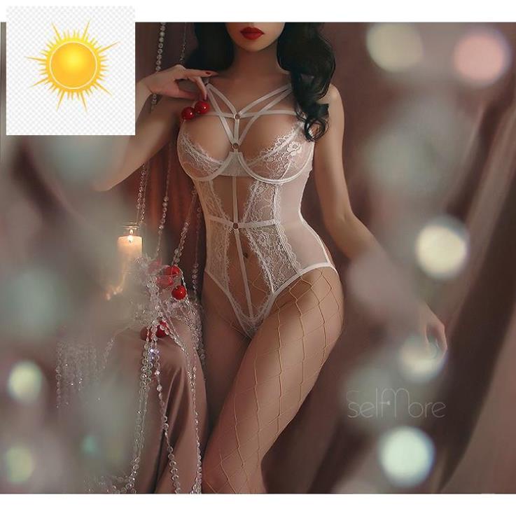 👡 Bodysuit nữ sexy nhiều dây khoét bụng đồ ngủ quyến rũ 👡 | BigBuy360 - bigbuy360.vn