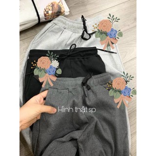 QUẦN Jogger LEN TĂM BO GẤU