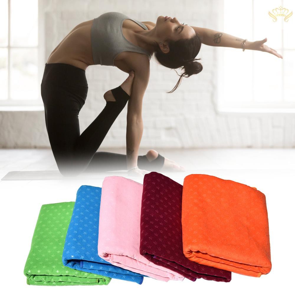 Thảm Tập Yoga Bằng Vải Flannel Cao Cấp Chống Trượt