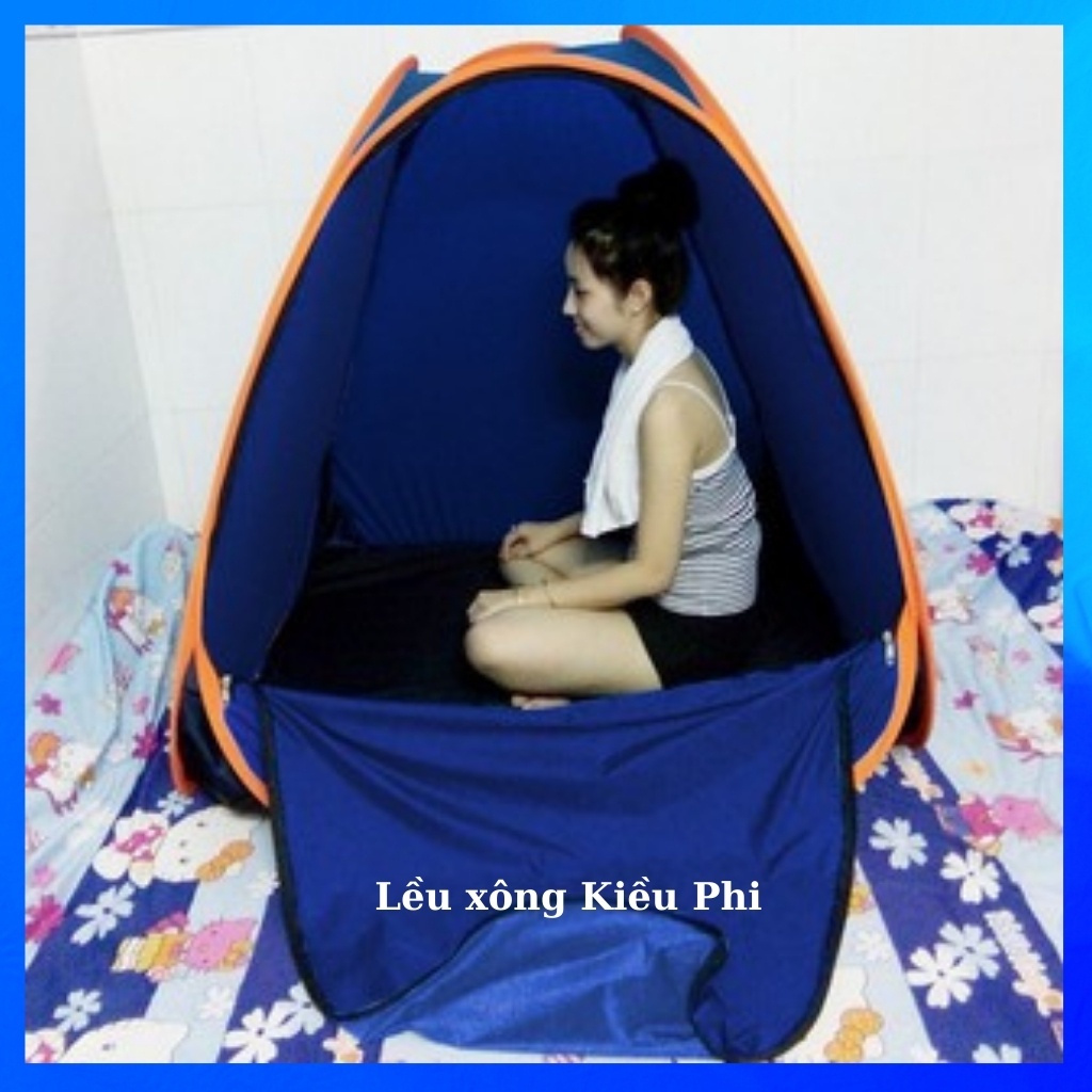 Lều xông hơi sau sinh Kiều Phi - liều xông hơi cao cấp chui đầu bảo hành 18 tháng