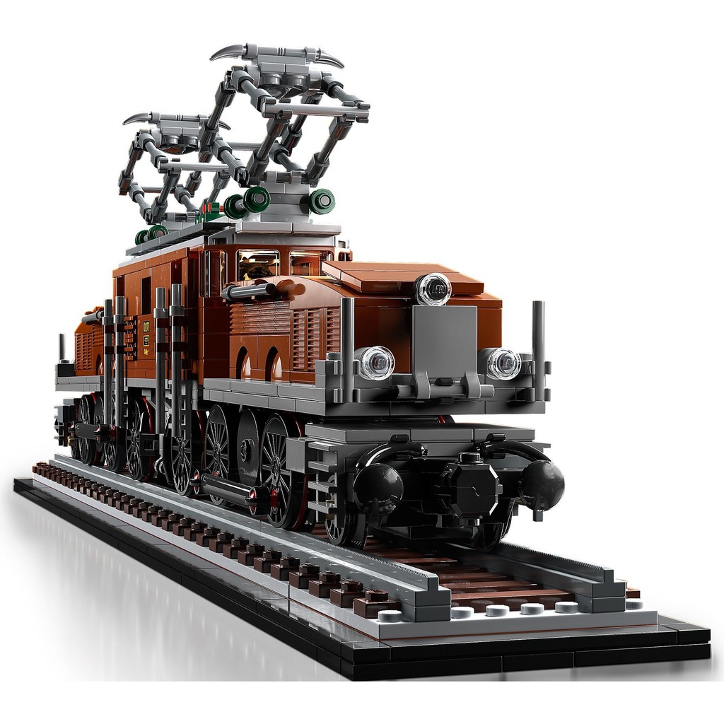 10277 LEGO Creator Expert Trains Crocodile Locomotive - Chuyến Tàu lửa/ tàu hỏa đầu máy hình cá sấu cổ điển
