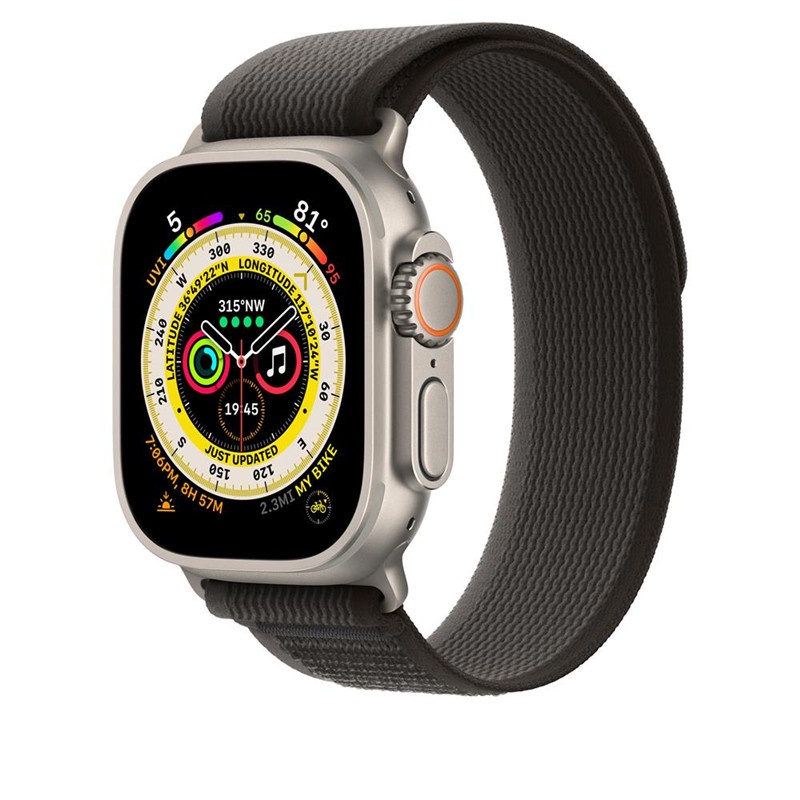 Dây Nylon Cho ĐồNg Hồ Apple 49mm 44mm 40mm 45mm 41mm 42mm 38mm IWatch Series 7 6 / 5 / 3 Se Ultra 8