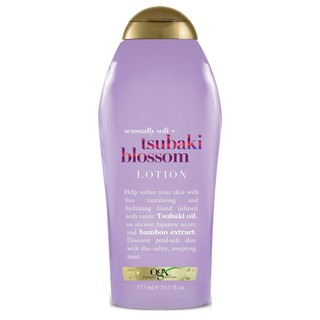 Dưỡng thể giữ ẩm da OGX Sensually Soft + Tsubaki Blossom Body Lotion 577ml (Mỹ)