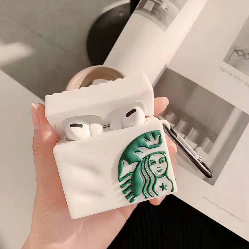 Starbucks AirPods case personality creative wireless Bluetooth headset airpods 1 2 pro protective cover