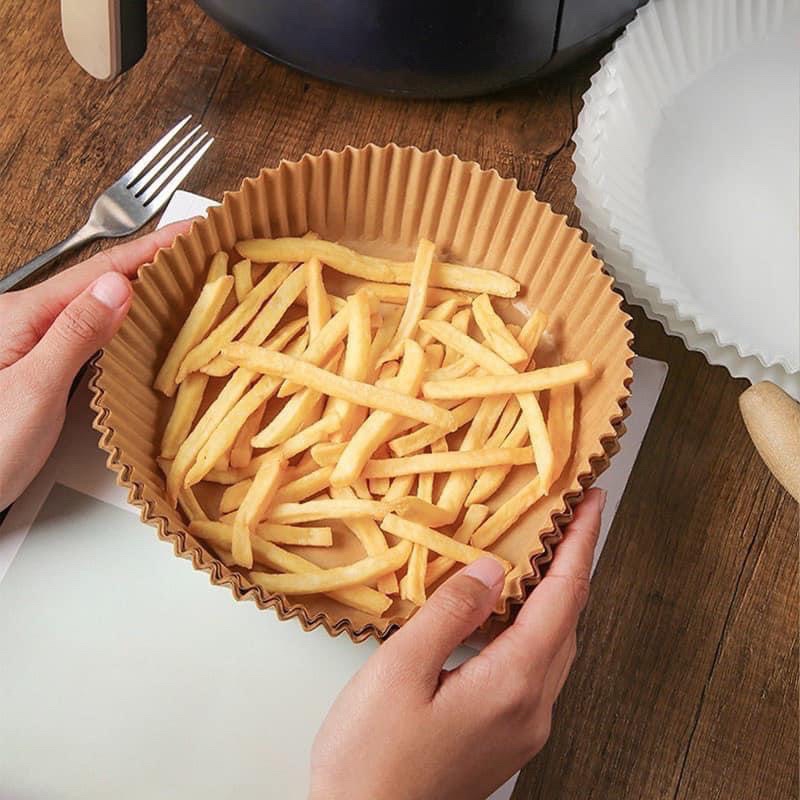 Giấy nến Lót Nồi Chiên Không Dầu Không Làm Hư Nồi