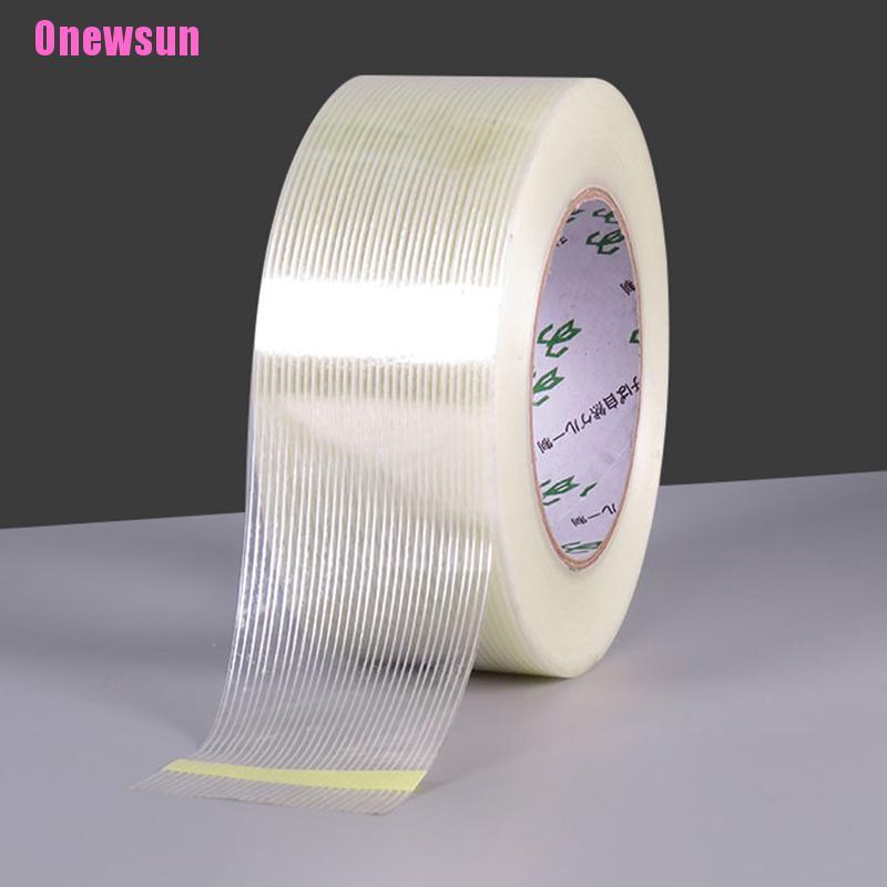 Cuộn Băng Keo Sợi Thủy Tinh Chịu Lực Cao Dài 25/50m Không Để Lại Dấu Vết Keo