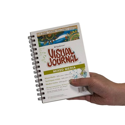 |Order| Sổ vẽ màu nước Strathmore Vísual Journal - Hot Press/Cold Press