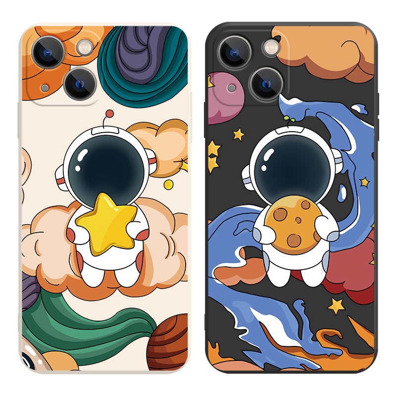 Ốp Vuông Phi hành gia Oppo A74 4G,A95,A16,Reno 5 5G,A15,A15s,Reno 5 Pro 5G,A53 2020,A93,A52,A92,A91,Reno 3,Reno 4,2F