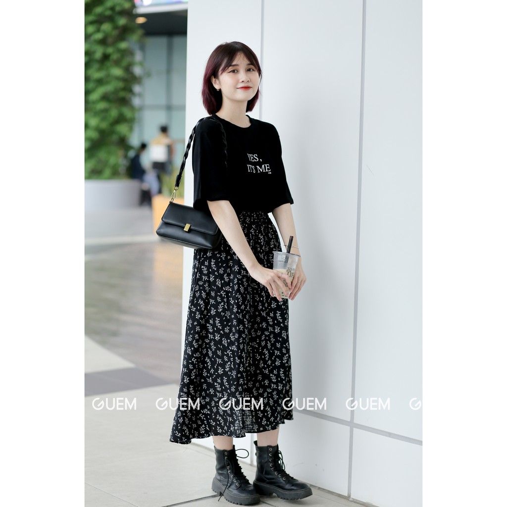 Chân váy hoa nhí 2 lớp trending Guangzhou - Thời Trang Nữ GUEM | BigBuy360 - bigbuy360.vn