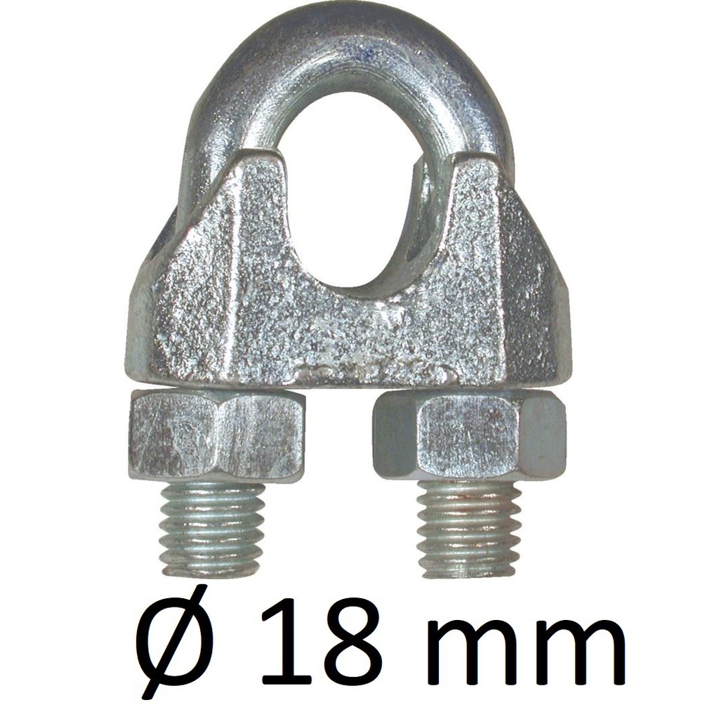 Cóc khóa dây cáp Ø [ 18mm ]