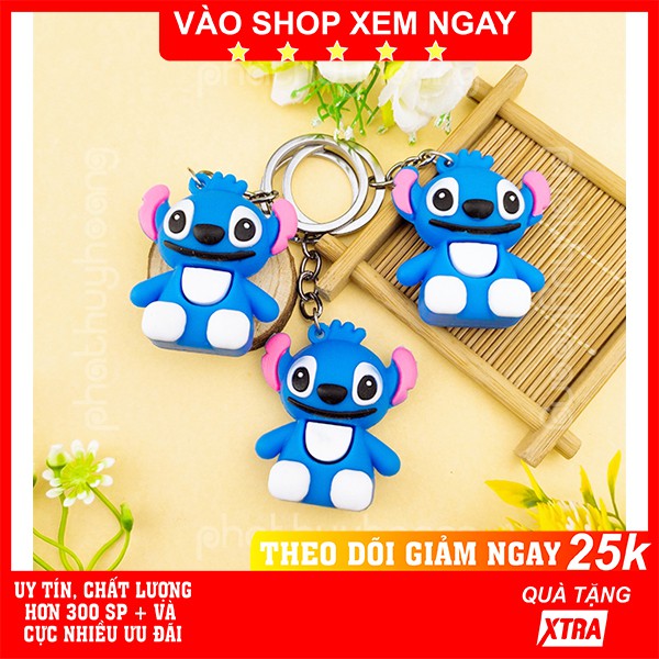 Móc khóa Stich ✅ FREESHIP  Có video thật  Móc khóa Stich trong phim hoạt hình Lilo and Stich dễ thương- Phát Huy Hoàng