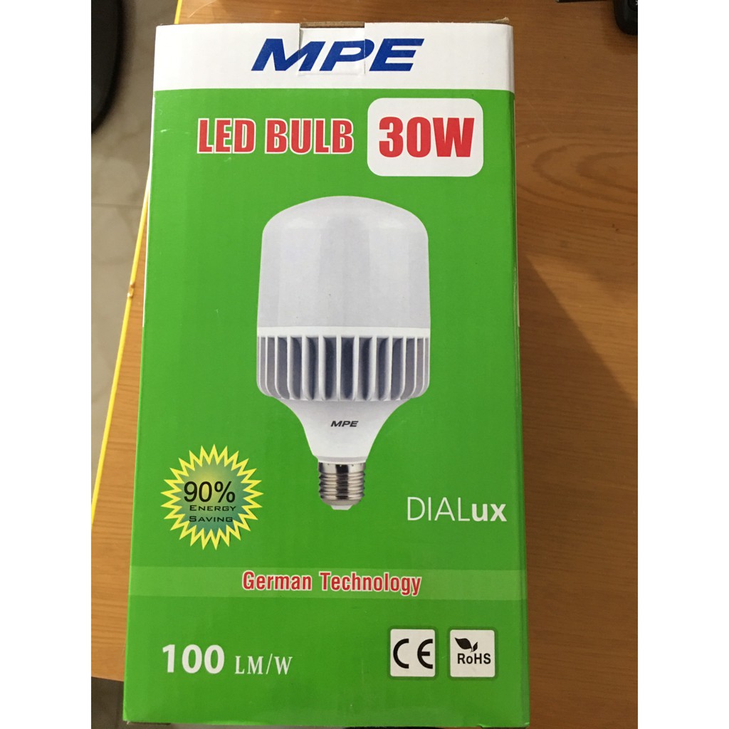 Bóng đèn Led Buld MPE 30W Chính hãng- chất lượng- giá tốt