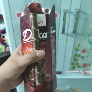Bánh Quế Deka ( choco, choco đậu phộng, trà xanh )