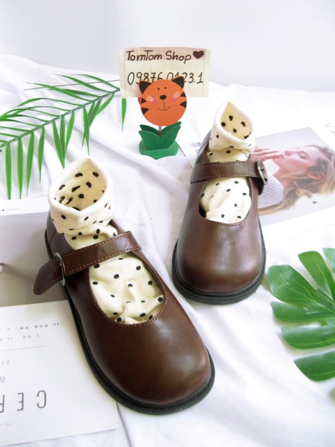 [CÓ SẴN] Giày oxford ulzzang quai ngang mary jane - CÓ CLIP - ảnh thật | BigBuy360 - bigbuy360.vn
