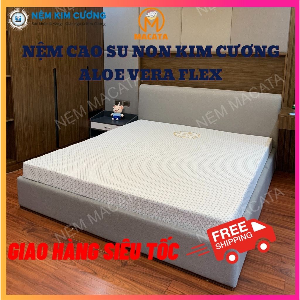 Nệm cao su non WINNIES GREY than hoạt tính chính hãng đệm Kim Cương chất lượng tốt giá rẻ bảo hành 10 năm - CS1008