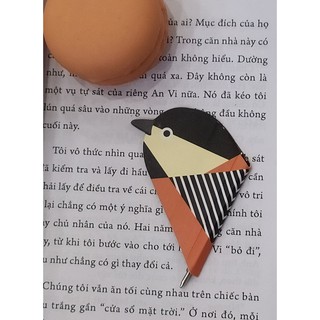 Bookmark 2 mặt  kèm bút bi