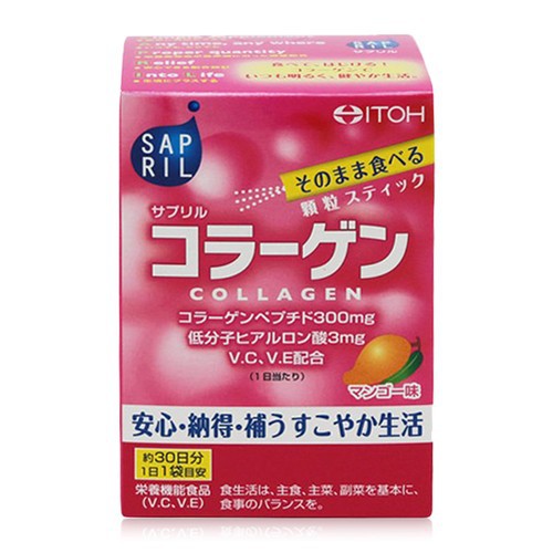 Thực phẩm chức năng bảo vệ sức khoẻ Sapril Collagen Số 1 Nhật Bản 2Gx30 gói | BigBuy360 - bigbuy360.vn