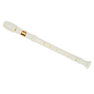 Máy ghi âm sáo màu trắng có 8 lỗ dùng cho học sinh
