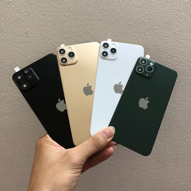 Dán lưng + camera độ x/xs/xsm lên iphone 11/11pro/11promax