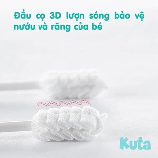 Gạc rơ lưỡi trẻ em bằng que Kuta