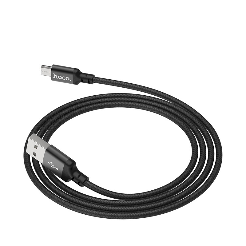 Cáp sạc nhanh Android Hoco X14 Micro dây dù chống đứt dài 1M