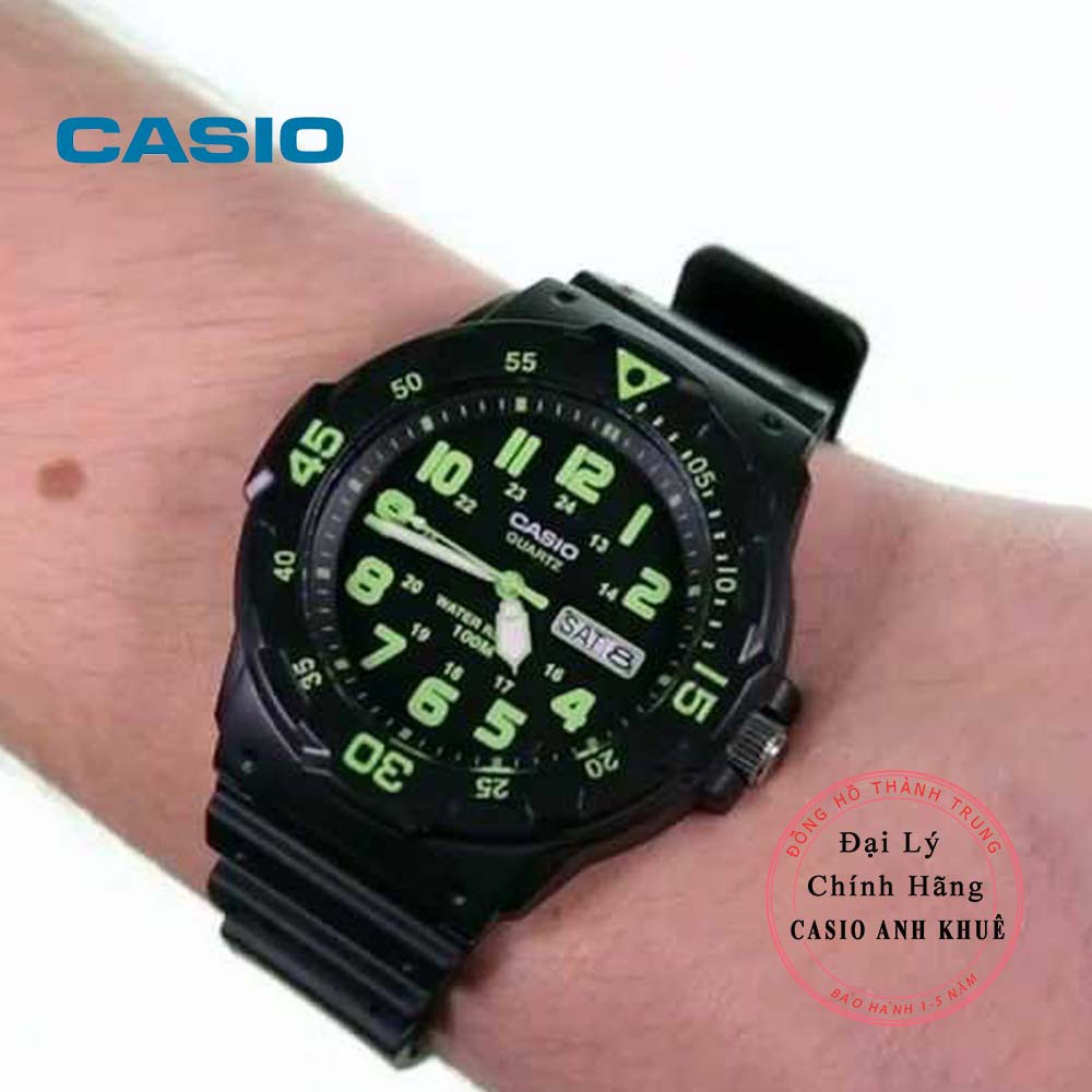 Đồng hồ nam Casio MRW-200H-3BVDF dây nhựa