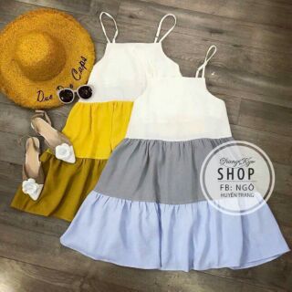 VÁY 2 DÂY CẦU VỒNG