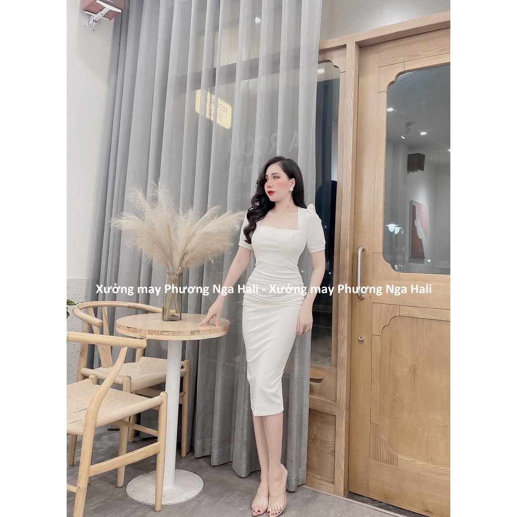 [Siêu Hot] Váy Body Dự Tiệc Hàng Thiết kế Tay Cộc Sexy 3 Màu Đi Chơi Dạo Phố, Đi Bar Sang Chảnh_Xưởng May Phương Nga | BigBuy360 - bigbuy360.vn