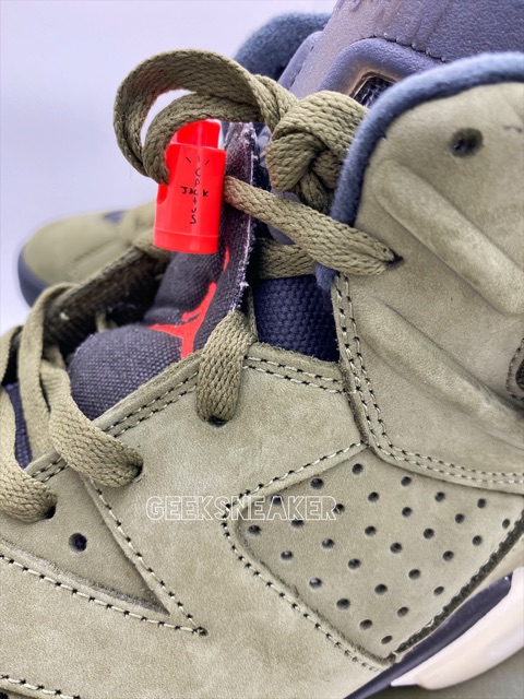 LV-NEW ⚡ [XẢ KHO] [GeekSneaker] Giày Jordan 6  Travis Scott [ĐEP CHUẨN ] 🔥 ✔️ : 🔥 XIÊU RẺ ☯ $ ; * ' ' ' :