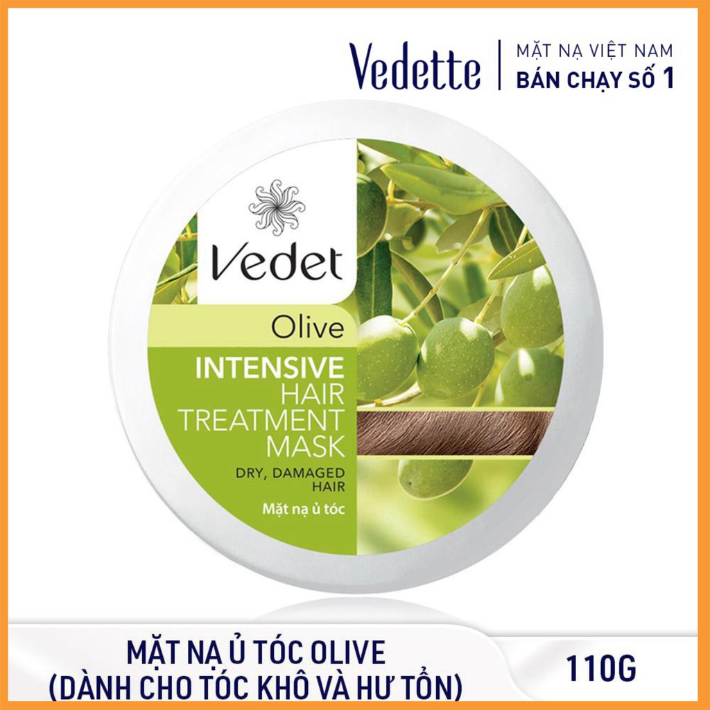 ❤️ MẶT NẠ Ủ TÓC OLIVE 110g VEDETTE