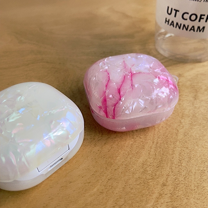 Vỏ Bảo Vệ Hộp Sạc Tai Nghe samsung galaxy Buds 2 / Buds Live / Buds FE / Buds2 Pro / Buds Pro ins Họa Tiết Hoa / Trái Cây Dễ Thương Ốp