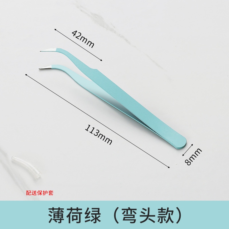 Nhíp gắp sticker có đầu bảo vệ kep gắp sticker màu pastel dễ thương xinh xắn - giá tốt
