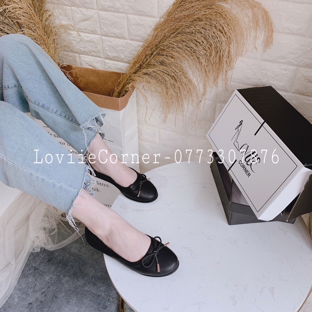 LOVIIECORNER- GIÀY BỆT NỮ BÚP BÊ MŨI TRÒN CÔNG SỞ - GIÀY BÚP BÊ NỮ DA MỀM - GIÀY NỮ ĐẾ BỆT BÚP BÊ CÔNG SỞ DA BÒ B191272 | BigBuy360 - bigbuy360.vn