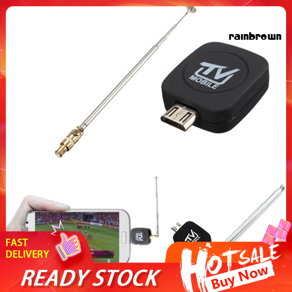 Portable DVB-T TV Receiver Micro USB TV Tuner for Android Mobile Phone Tablet /RXDN/