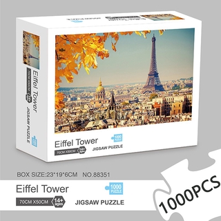 Bộ Xếp Hình Tháp Eiffel 1000 Mảnh