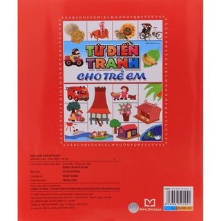 Sách - Từ Điển Tranh Cho Trẻ Em (Bìa Mềm)